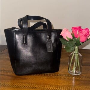 Vintage Coach Calf-Leather Manhattan Tote No. 9106 Italy